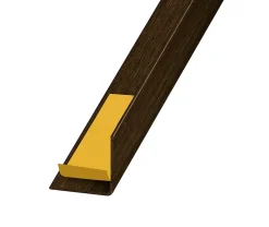 Cornière adhésive PVC wengé 30 x 30 mm, 2,5 m