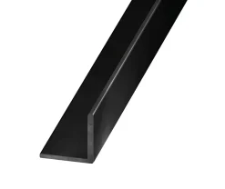 Cornière aluminium brossé noir 10 x 10 mm, 2,5 m