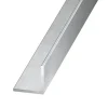 Cornière aluminium brut 10 x 10 mm, 1 m
