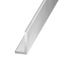 Cornière aluminium brut 20 x 15 x 1,5 mm, 2,50 m