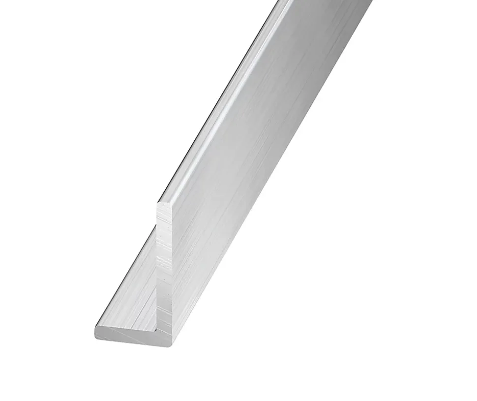 Cornière aluminium brut 15 x10 x 1 mm, 2,50 m