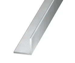Cornière aluminium brut 25 x 25 mm, 2,50 m