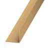 Cornière égale PVC chêne clair 10 x 10 mm, 1 m