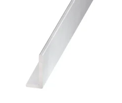 Cornière inégale alu anodisé incolore 30 x 20 mm, 2 m