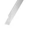 Cornière inégale alu anodisé incolore 40 x 20 mm, 1 m