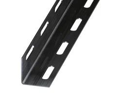 Cornière perforée acier verni 38 x 38 mm, 2 m