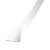 Cornière PVC blanc 10 x 10 cm, 2,5 m