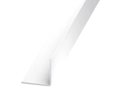 Cornière PVC blanc 15 x 15 mm, 2,5 m