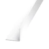 Cornière PVC blanc 50 x 50 mm, 2,5 m