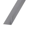 Cornière PVC gris 20 x 20 mm, 2,5 m CQFD