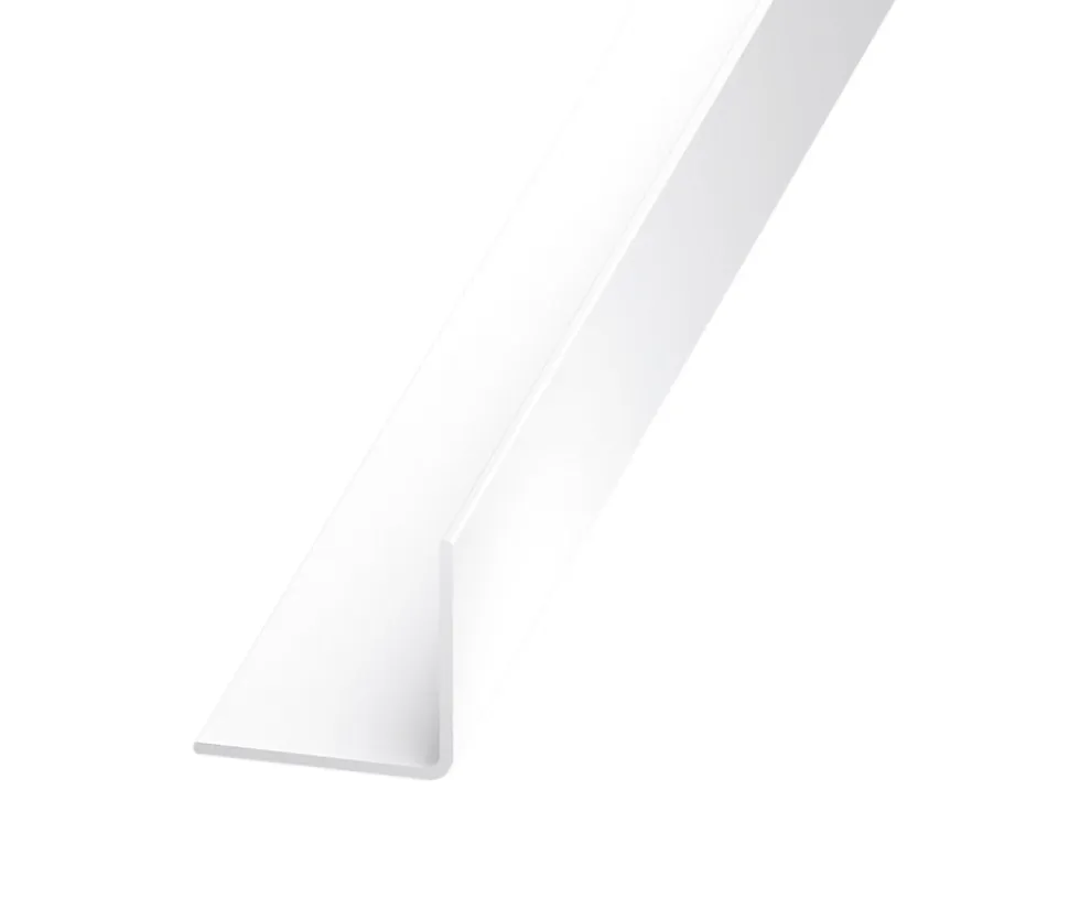Cornière PVC laqué blanc 20 x 20 mm, 2 m