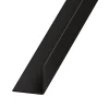 Cornière PVC noir brillant 20 x 20 mm, 2,5 m