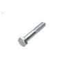 Corps de boulon filetage partiel Tête hexagonale TH M14X80 Classe 10.9 Acier zingué blanc - 1 pièce