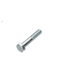 Corps de boulon filetage partiel Tête hexagonale TH M14X80 Classe 10.9 Acier zingué blanc - 1 pièce
