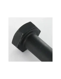 Corps de boulon filetage partiel Tête hexagonale TH M8X60 Classe 8.8 Pas fin Pas de 100 Acier brut - 100 pièces