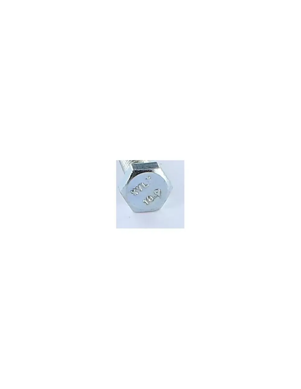 Corps de boulon filetage partiel Tête hexagonale TH M12X50 Classe 10.9 Acier zingué - 10 pièces