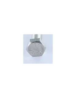 Corps de boulon filetage partiel Inox A2 Tête hexagonale TH M5X50 - 10 pièces