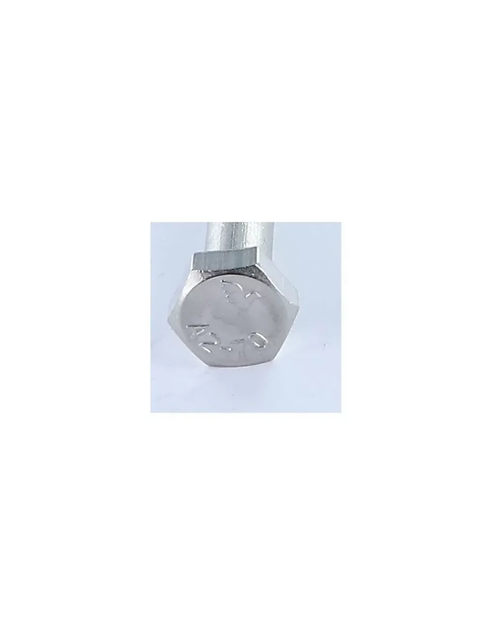 Corps de boulon filetage partiel Inox A2 Tête hexagonale TH M5X50 - 10 pièces