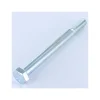 Corps de boulon filetage partiel Tête hexagonale TH M20X470 Classe 6.8 Acier zingué blanc - 1 pièce