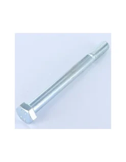 Corps de boulon filetage partiel Tête hexagonale TH M20X470 Classe 6.8 Acier zingué blanc - 1 pièce