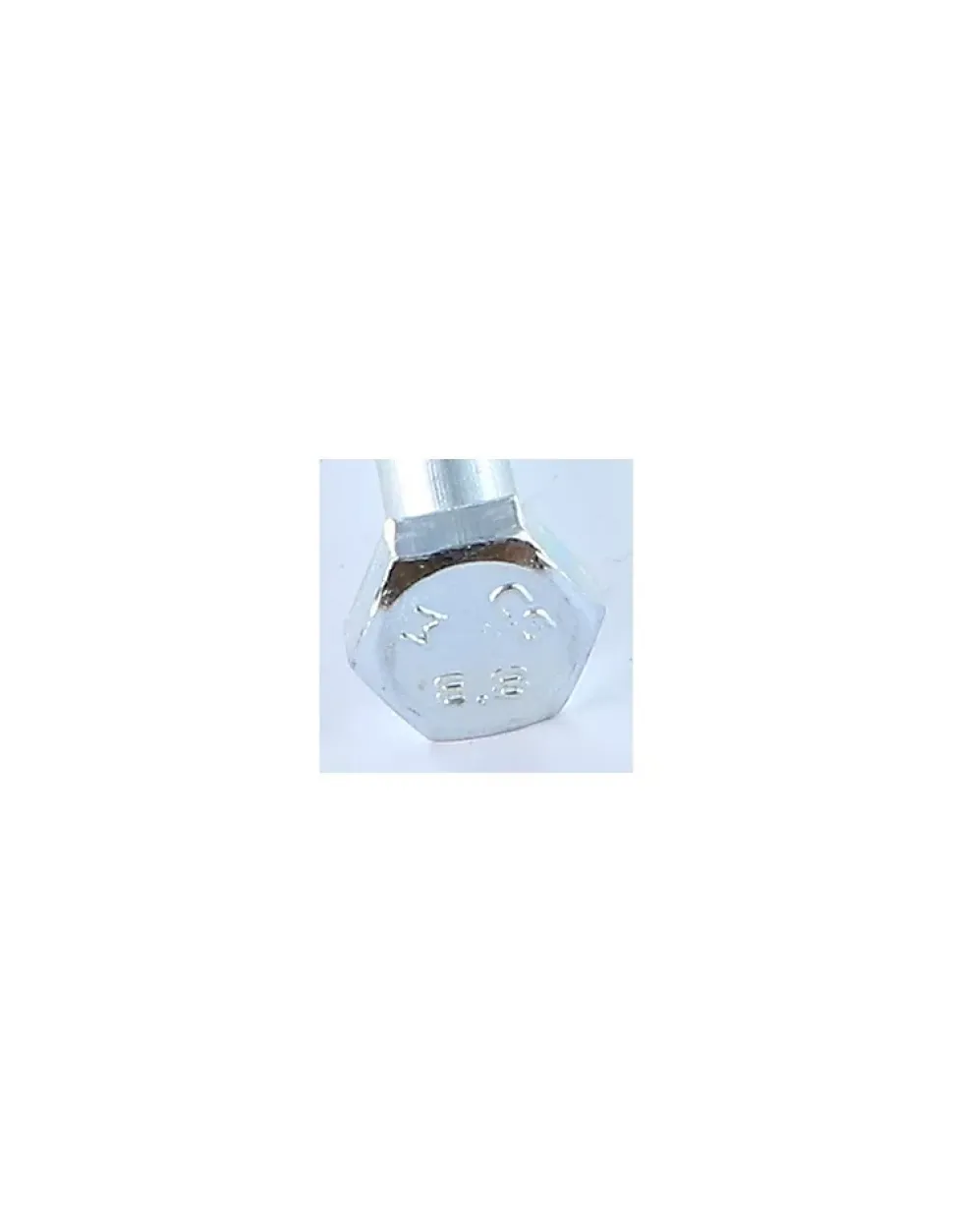 Corps de boulon filetage partiel Tête hexagonale TH M8X200 Classe 8.8 Acier zingué - 50 pièces