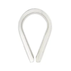 Cosse-coeur inox pour câble Ø. 4 mm vendue par 2