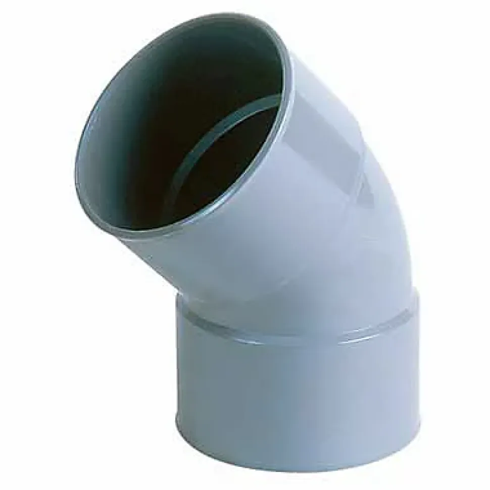 Coude 45° femelle femelle ø125 mm Fitt