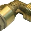 Coude 92 mâle à visser - Mâle : 15x21 Tube cuivre diam : ext. : 14