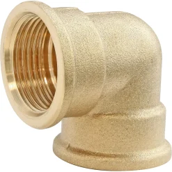 Coude laiton double Femelle 26/34 (1")