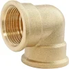 Coude laiton double Femelle 20/27 (3/4"), lot de 2