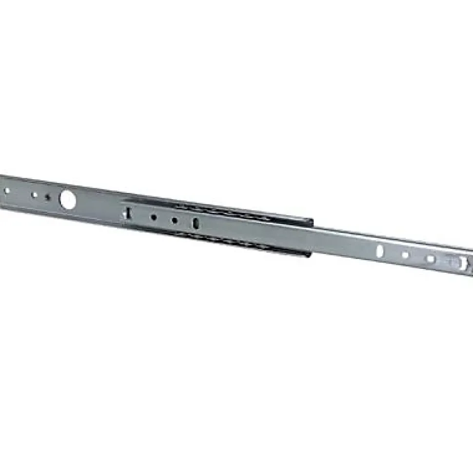 Coulisse fixation latérale Diall acier zingué L.438 mm