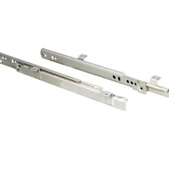Coulisse galet pour tablette coulissante Diall acier beige L.500 x ép.12 mm