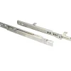 Coulisse galet pour tablette coulissante Diall blanc L.400 mm