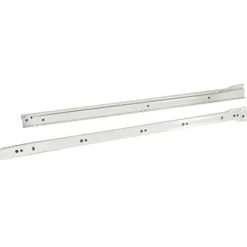 Coulisse galets Diall blanc L.550 x ép.1 mm