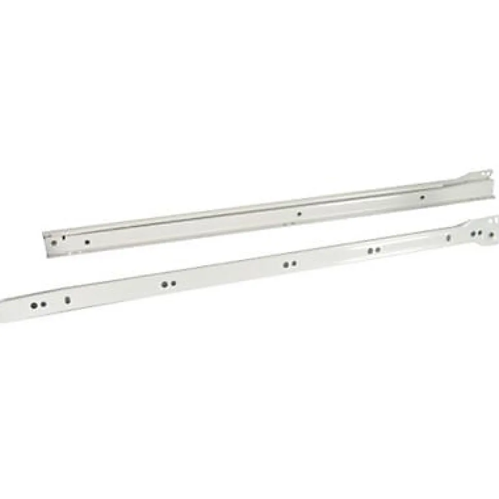Coulisse galets Diall blanc L.550 x ép.1 mm