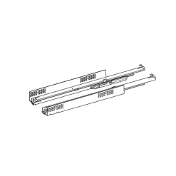 Coulisse Quadro V6 YOU M 30 kg Silent System, sortie totale 270 mm, pour tiroir AvanTech YOU ou bois, paire