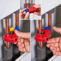 Coupe-tube multi-matériaux tubix ø3 - 30 mm Knipex