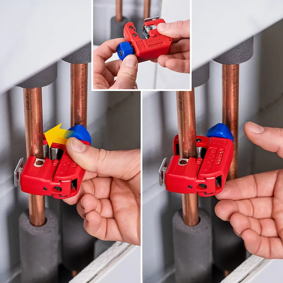 Coupe-tube multi-matériaux tubix ø3 - 30 mm Knipex