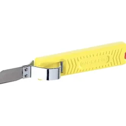 Couteau à dénuder No. 28G standard avec lame droite Jokari T10285 - pour câbles ronds 8 à 28 mm