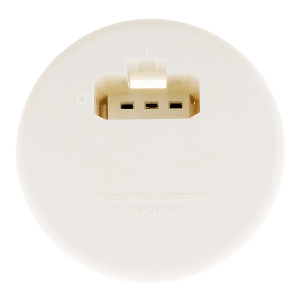 Couvercle DCL boîte applique diamètre 80mm Zenitech