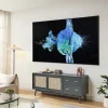 Écran de projection mural Väkhoga 100 pouces Full HD 4K 8K HDR gris en.casa