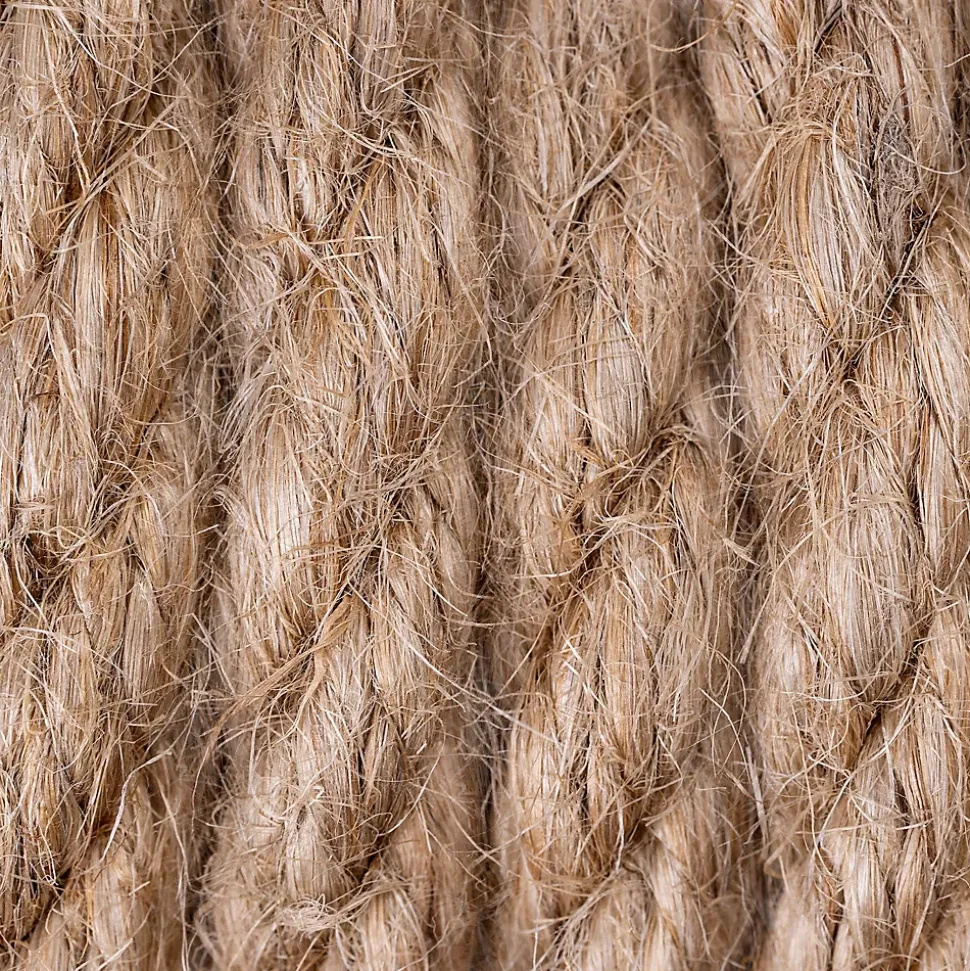 Creative Deco 20m Corde de Jute Epaisseur 10mm - Personnalisation Possible Tous les 5m - Corde Solide - Torsadé Fibres Naturelles