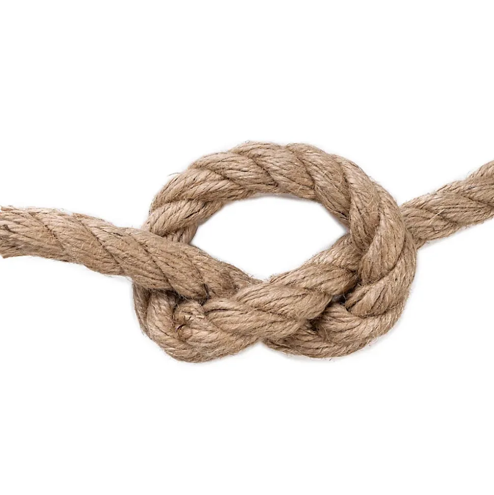 Creative Deco 20m Corde de Jute Epaisseur 30mm - Personnalisation Possible Tous les 5m - Corde Solide - Torsadé Fibres Naturelles