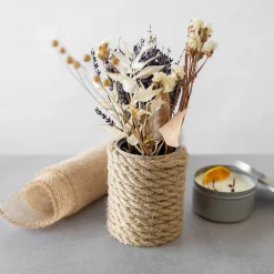 Creative Deco 10m Corde de Jute Epaisseur 14mm - Personnalisation Possible Tous les 5m - Corde Solide - Fibres Naturelles