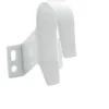 Crochet standard Aluminium Blanc