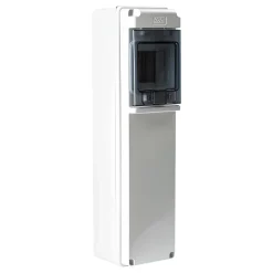 Csn4pt - Coffret Pour Prise De Courant étanche Ip65 - 1 Rangée De 4 Modules - Ide Star
