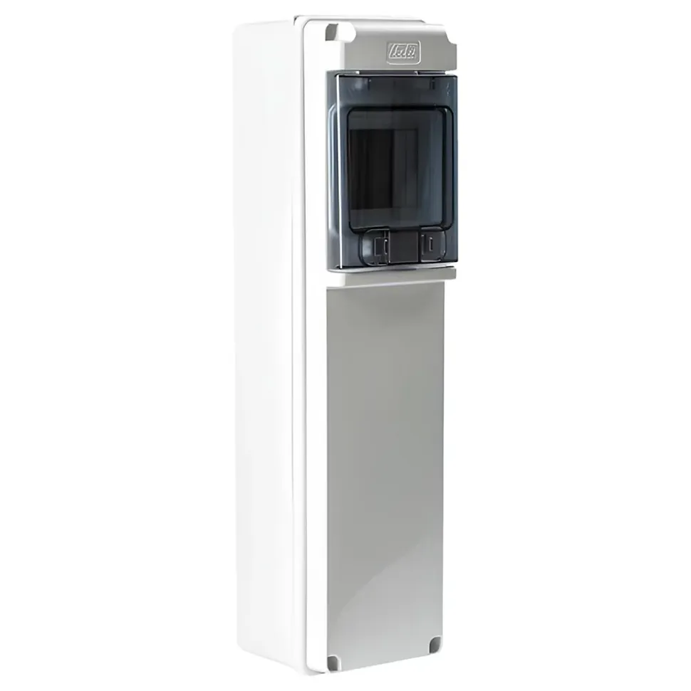 Csn4pt - Coffret Pour Prise De Courant étanche Ip65 - 1 Rangée De 4 Modules - Ide Star