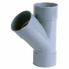 Culotte simple 45° femelle femelle ø80 mm Fitt