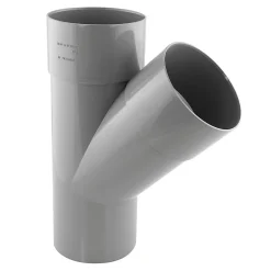 Culotte simple 45° mâle femelle ø 100 Fitt