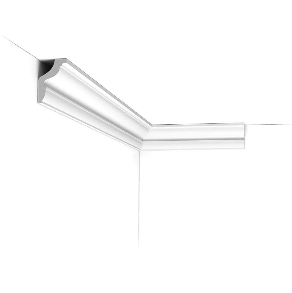 CX148 Corniche plafond Orac Decor - 4,5x3x200cm (h x p x L) - moulure décorative polymère Carton 8 pièces